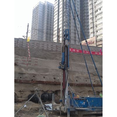 Qualität  Reinforcement SJW-60 porcelain soil soft sand construction hydraulic soil blast grouting drilling rig with 20m tower usine